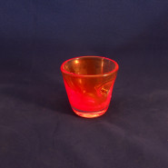 Red “Shot” Glass