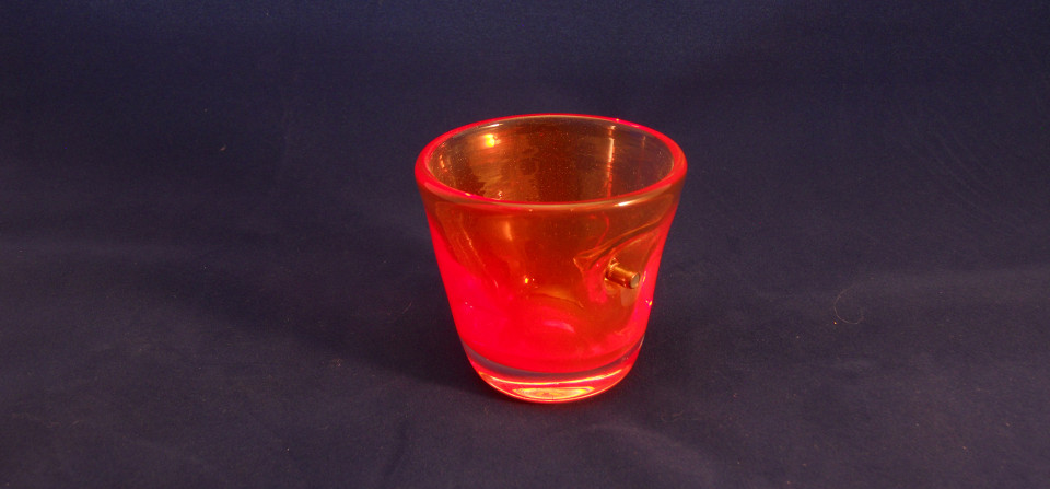 Red “Shot” Glass