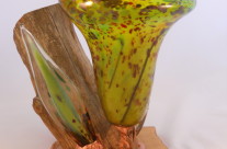 Twisted Spotted Vase